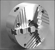 Патрон токарный клинореечный трехкулачковый ручной самоцентрирующий ПР-315.95.J6